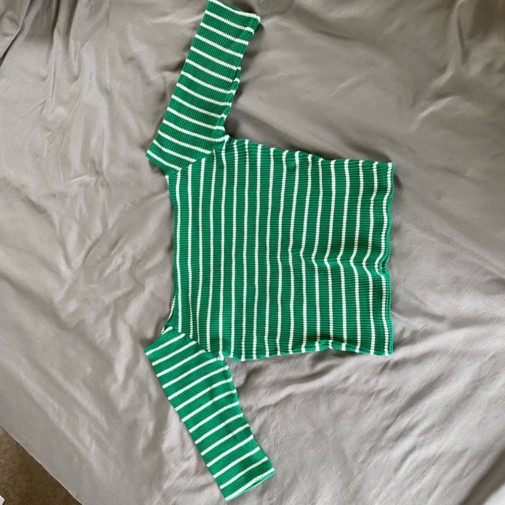 Korean Cotton Crop Top